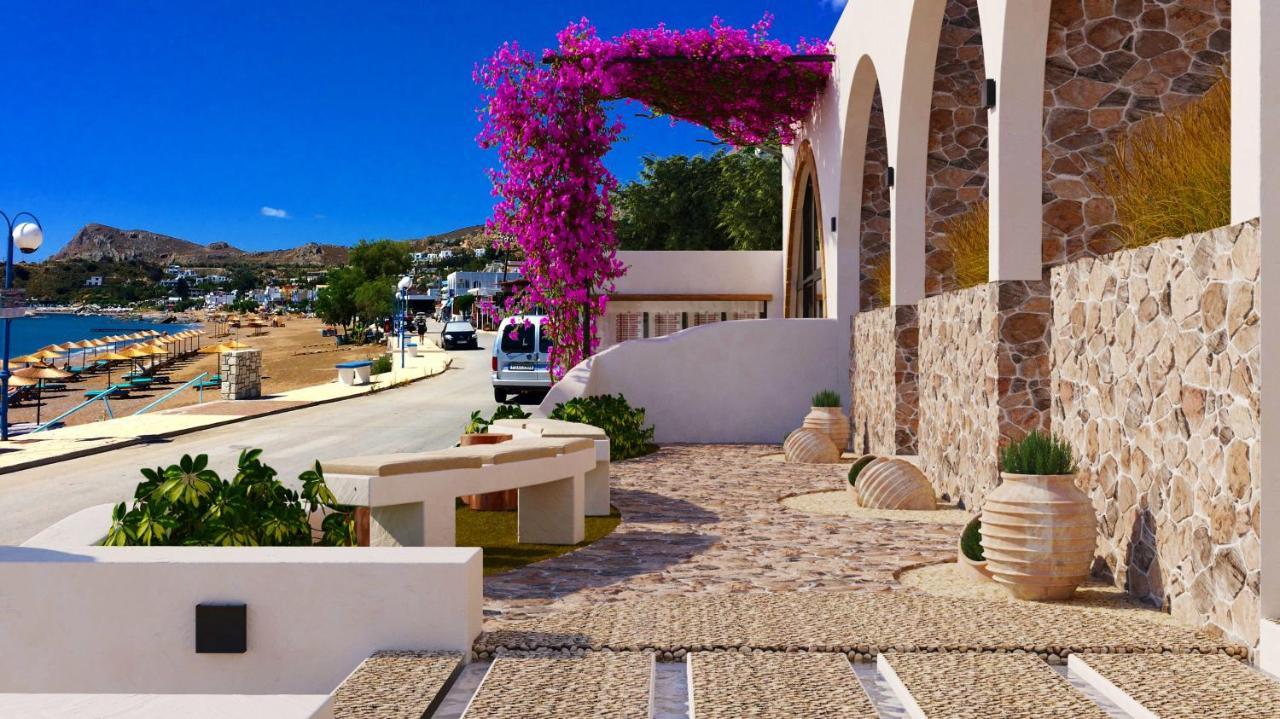 Delfini Beach Hotel & Suites Archangelos  Esterno foto
