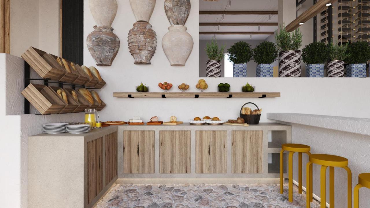 Delfini Beach Hotel & Suites Archangelos  Esterno foto